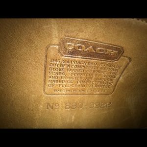 Vintage Coach bag